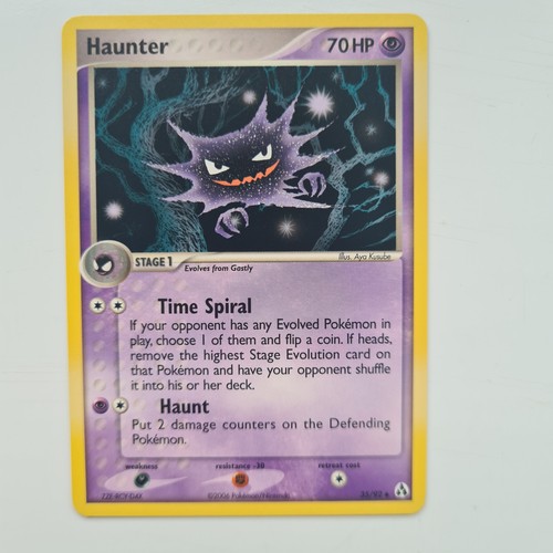 Haunter uncommon ex - 35/92,