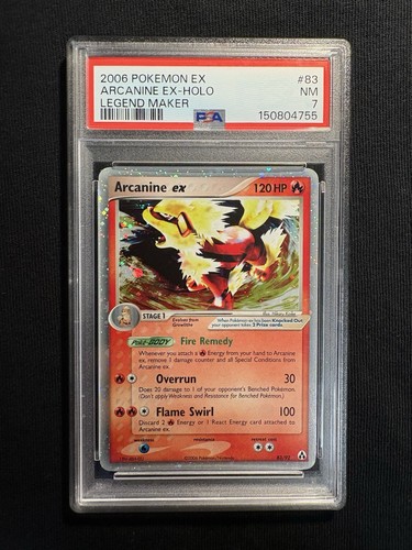 Psa arcanine 92 - 83/92, ex