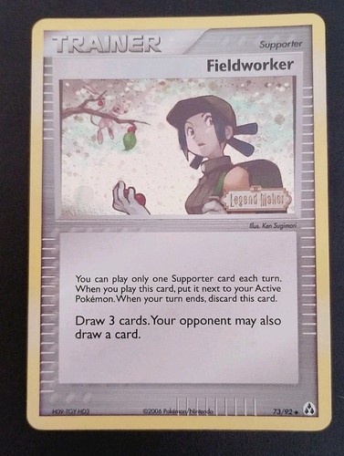 Pokémon fieldworker 92 - pokémon, 73/92