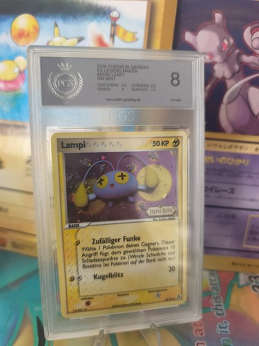 Carta pokemon card lampi - pokemon,