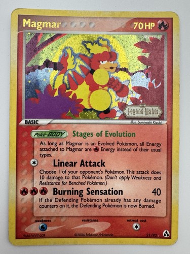 Magmar legend maker - ex,