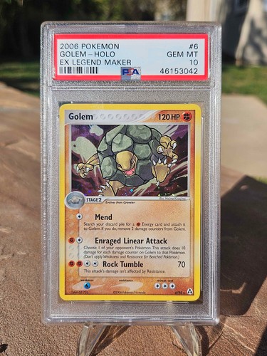 Psa gem mint golem - psa, 2006