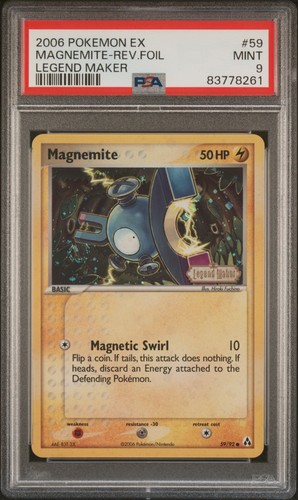 Magnemite reverse holo 92 - holo, 59/92