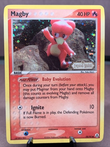 Pokemon tcg magby ex - pokemon,