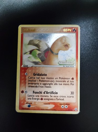 Pokemon card torkoal - card, ex