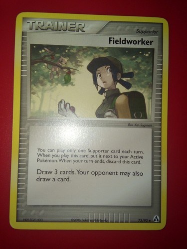 Pokemon card fieldworker - pokemon,