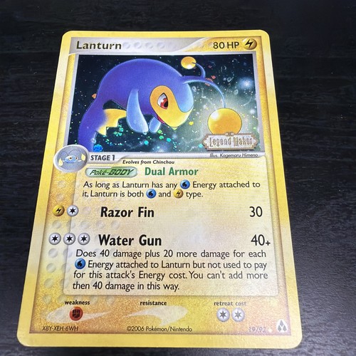 Carta pokemon lanturn legend - pokemon,