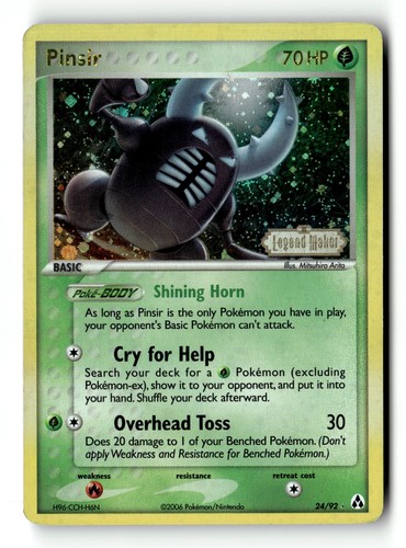 Pokemon card pinsir - pokemon,