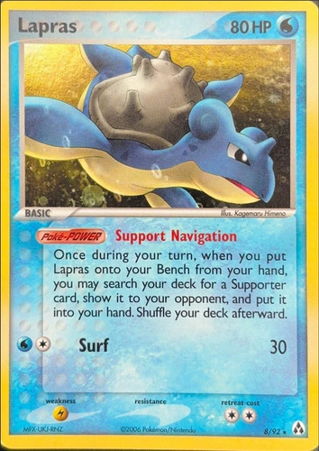 Pokémon lapras english holo - pokémon,