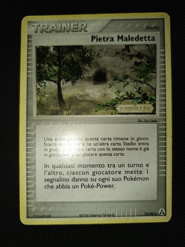 Pokemon card pietra maledetta - pokemon,