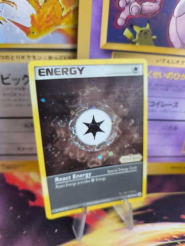 Carta pokemon holo react - carta,