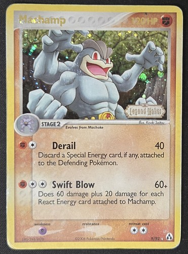 Machamp legend maker - 9/92, ex