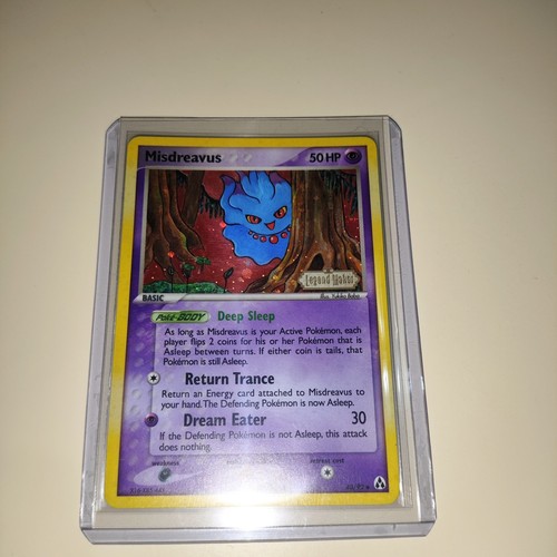 Pokemon card misdreavus 92 - misdreavus, 40/92