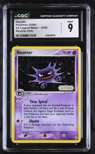 Cgc mint haunter - 9, ex