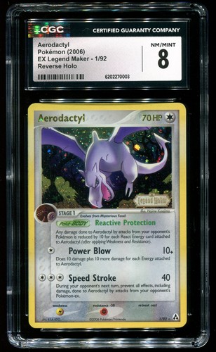 Cgc aerodactyl reverse holo - 8,