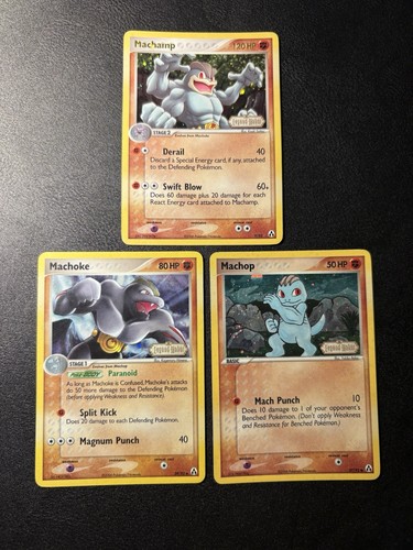 2006 machamp machoke - machamp, machop