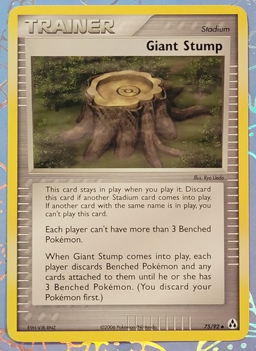 Giant stump legend maker - 75/92,