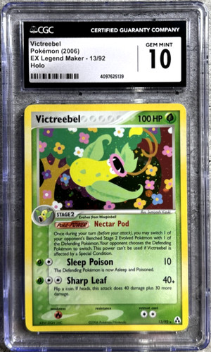 Carta pokemon victreebel holo - carta,