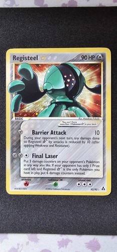 Pokemon gold star registeel - gold,
