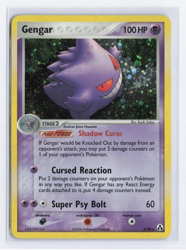 Gengar holo raro - 5/92,