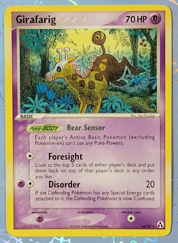 Girafarig legend maker - girafarig, 16/92
