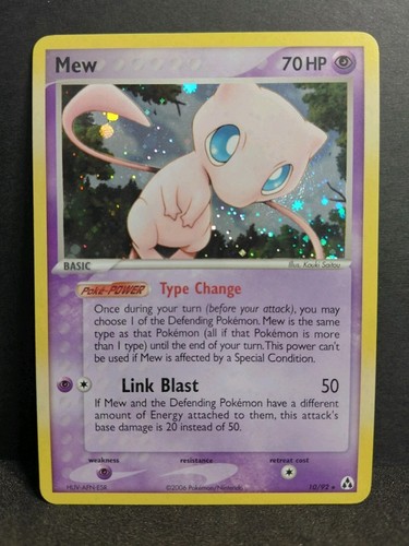 Mew legend maker holo - 10/92,