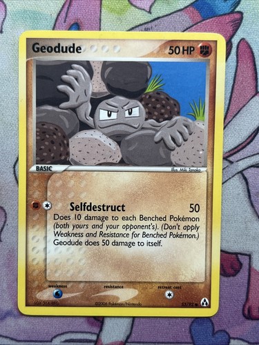 Geodude 2006 ex legend - geodude,