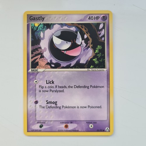 Gastly common ex - 52/92,